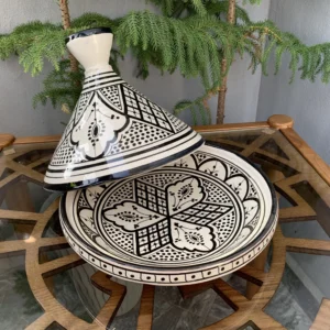 Authentic Moroccan decorative tagine pottery